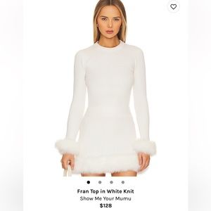 Show me your Mumu Fran top White Knit